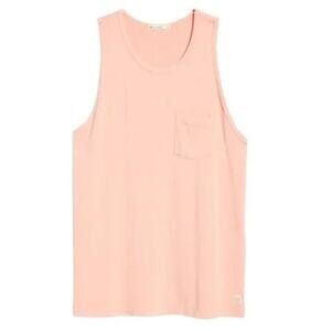 Marine Layer Top Garment Dye Signature Tank Cotton Blend Desert Flower NWT XL
